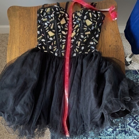 May queen Corset homecoming dress with tulle skirt ✨✨✨✨✨✨✨✨✨✨ - Picture 7 of 9